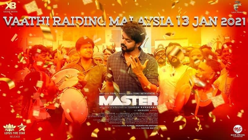 Dhanush tweet about master theatre release going viral