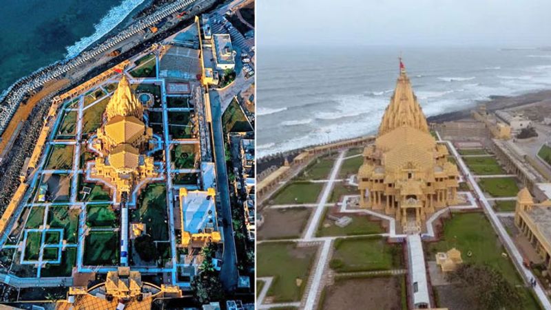 सोमनाथ पर मुगलकाल में यानी 1706 में ओरंगजेब ने भी हमला किया था। मौजूदा मंदिर पर 1250 कलश लगे हुए हैं। हर कलश औसतन 3 किलो वजन का है। वर्तमान मंदिर की ऊंचाई लगभग 155 फीट है। 