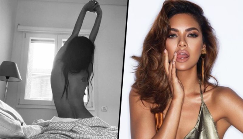 Bollywood Actress Esha Gupta flaunts sexy cleavage in her latest photoshoot BRD