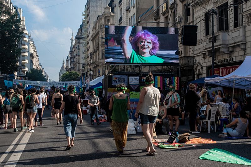 Argentina built a law in controlled abortion