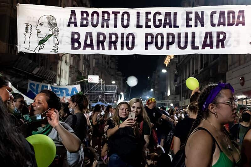 Argentina built a law in controlled abortion