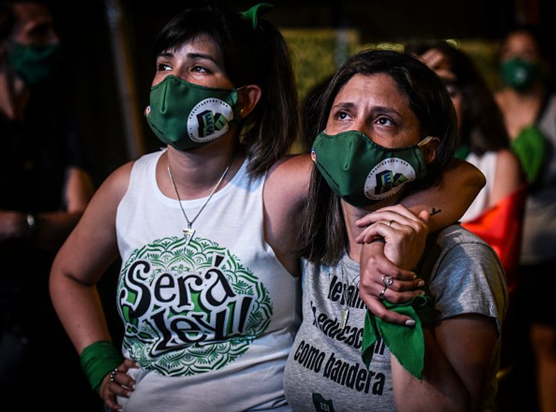 Argentina built a law in controlled abortion