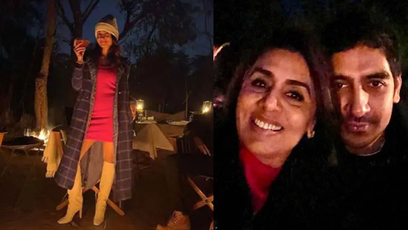 कड़कड़ाती ठंड में हाथ में कॉफी का मग लिए पोज देती दिखी आलिया तो अयान मुखर्जी के साथ नीतू सिंह बेहद खुश नजर आई।