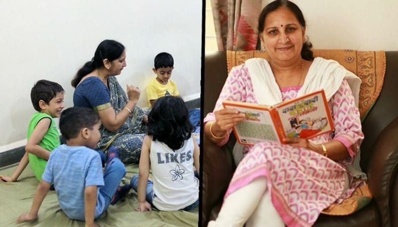 The art of telling stories: How a 65-year-old grandmother is a hit among children for her narration