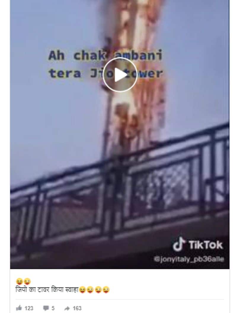 ट्विटर पर ये वीडियो इसी दावे के साथ वायरल है। आर्टिकल लिखे जाने तक इसे 5,600 बार गया है। 