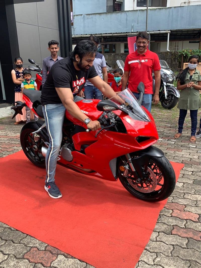 Actor Unni Mukundan Bought A New Ducati Panigale V2