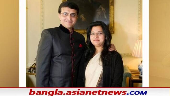 Dona Ganguly unveil common display picture ahead of sourav ganguly-s 49th birthday spb Dona Ganguly unveil common display picture ahead of sourav ganguly-s 49th birthday spb