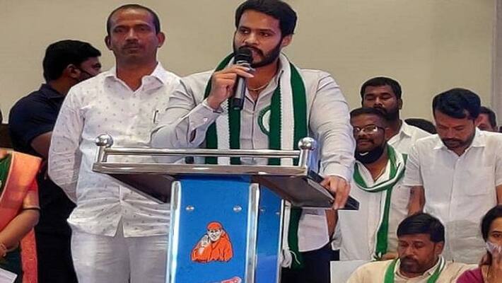 Nikhil Kumaraswamy Likely To Handle JDS MLC Election Complete Responsibility snr Nikhil Kumaraswamy Likely To Handle JDS MLC Election Complete Responsibility snr