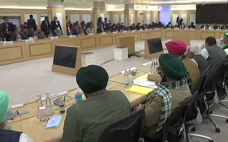 So far, eight rounds of talks have been held between the protesting farmers and government over their demand for the repeal of new farm laws. The Supreme Court had on Tuesday stayed the implementation of three farms laws until further orders and formed a four-member committee.