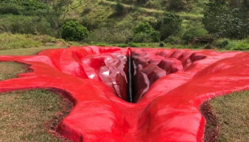 vagina sculpture opened debate in Brazil