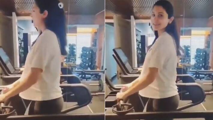 actress Anushka sharma pregnancy treadmill work out video going viral actress Anushka sharma pregnancy treadmill work out video going viral