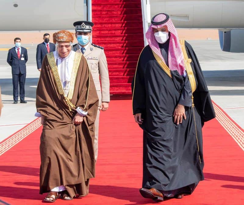 Oman delegates arrived in saudi for gcc summit