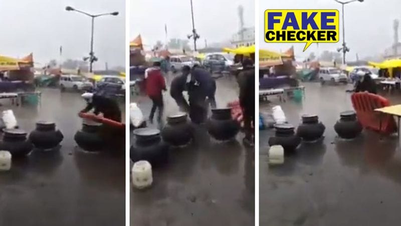 सोशल मीडिया पर लोगों का दावा है कि विरोध स्थल पर एक किसान की गिरकर मौत हो गई। हजारों किसान इस ठंड के मौसम में विरोध कर रहे हैं।