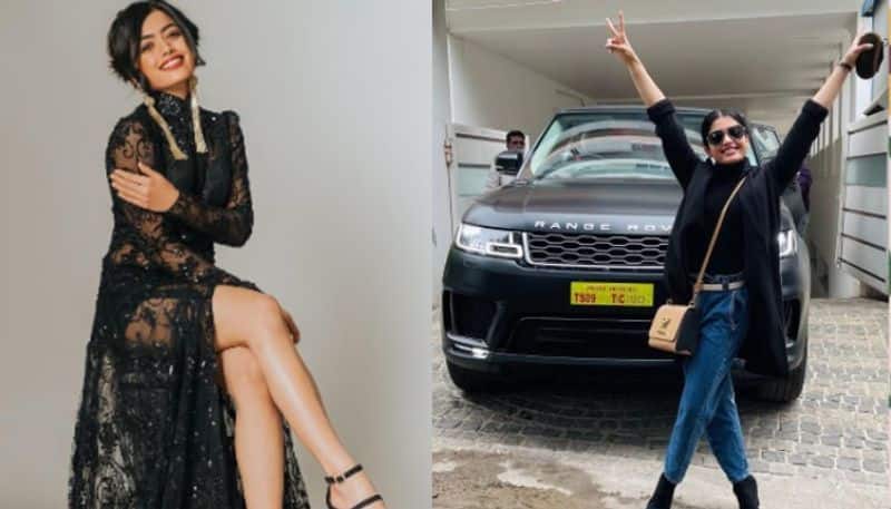 Actress Rashmika Mandanna Buys Range Rover Sport