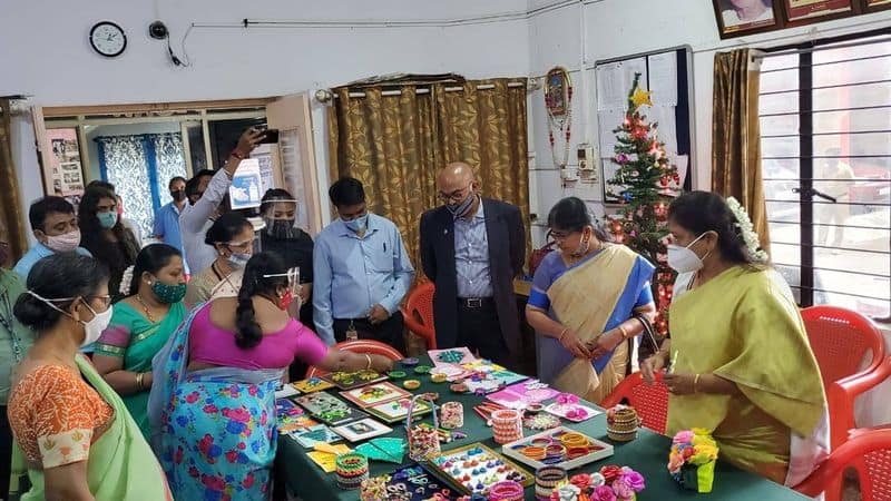 Minister Shashikala Jolle Visits Institute of Speech and Hearing at Bangaluru rbj