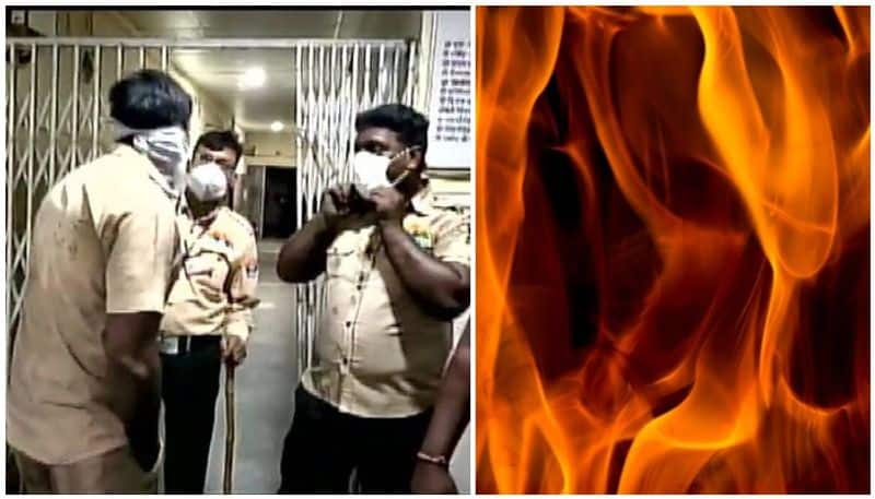 Maharashtra hospital fire...10 children killed, 7 rescued