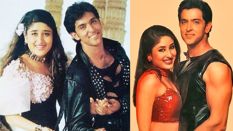 ऋतिक के साथ इन फिल्मों में दिखीं करीना :
हालांकि करीना और ऋतिक 2001 में सुभाष घई की फिल्म 'यादें' में साथ नजर आए लेकिन यह फिल्म भी फ्लॉप साबित हुई। इसके बाद दोनों की जोड़ी इसी साल आई फिल्म 'कभी खुशी कभी गम' में साथ दिखी। करन जौहर की यह फिल्म सुपरहिट रही। बाद में दोनों ने 'मुझसे दोस्ती करोगे' (2002) और 'मैं प्रेम की दीवानी हूं' (2003) जैसी फिल्में कीं लेकिन ये सफल नहीं रहीं।
