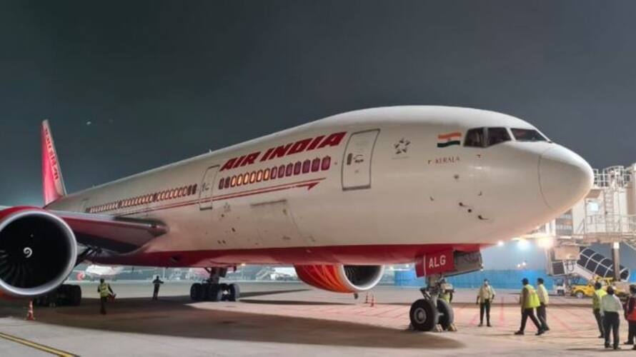 Kozhikode bound air india flight from sharjah landed back due to technical snag Kozhikode bound air india flight from sharjah landed back due to technical snag