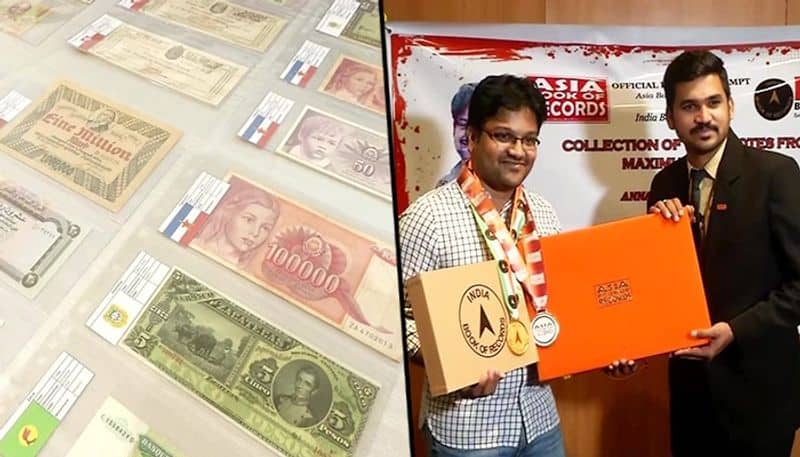 Engineer turns passion into achievement, collects currencies of different countries