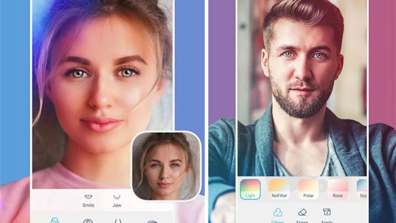 365 Perfect One Tap Virtual Makeover
(iPhone & Android फोन के लिए)
यह एक फ्री APP है। इसमें 200 प्रकार के मेकओवर हैं। अगर आप अपने चेहरे को अलग-अलग लुक देना चाहते हैं, तो इसमें 20 तरह के मेकअप टूल्स हैं।