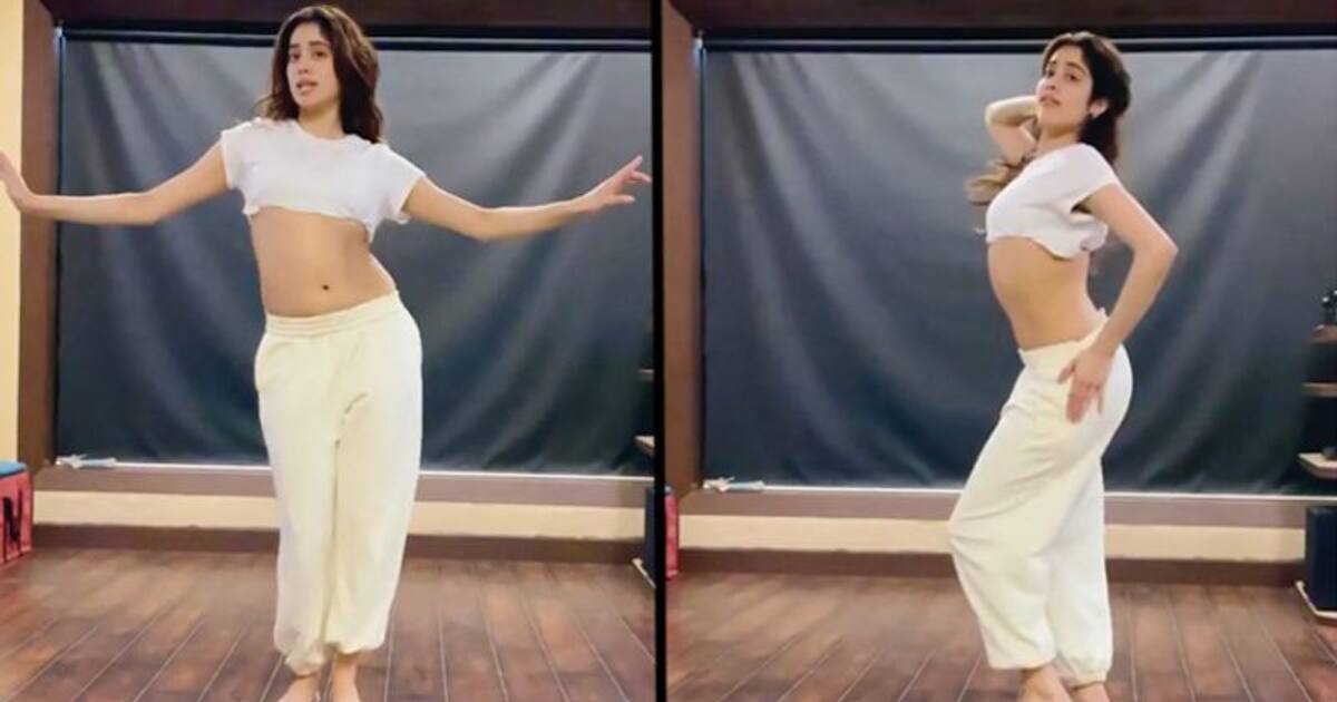 Janhvi Kapoor Drops Sexy Belly Dancing Moves Dances To