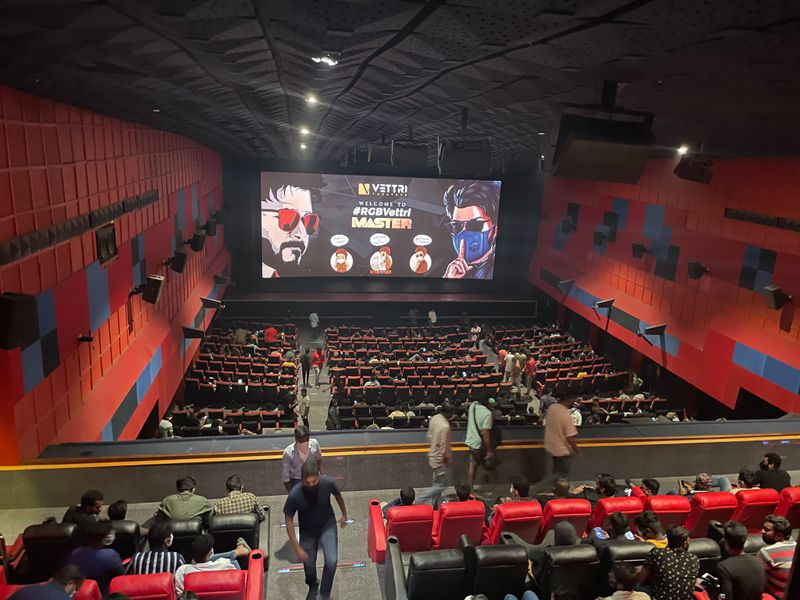 master first day first show in pics
