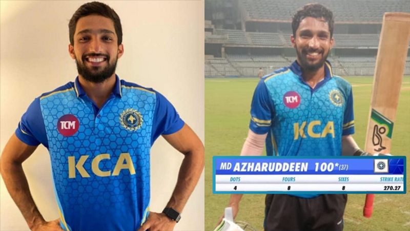 इस टूर्नामेंट में कम बॉलों में शतक बनाने वालों में अजहर दूसरे खिलाड़ी बन गए है। इससे पहले ऋषभ पंत ने सैयद मुश्ताक ट्रॉफी में साल 2018 में 32 गेंद शतक बनाया था। अजहर ऐसे दूसरे खिलाड़ी हैं, जिन्होंने ये कमाल कर दिखाया।