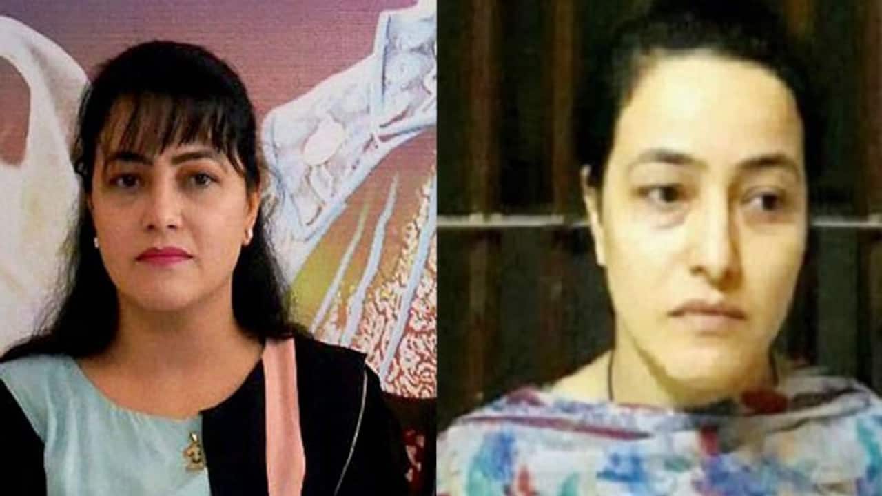 सालों बाद दिखी राम रहीम की मुंह बोली बेटी हनीप्रीत, जेल से आने के बाद ऐसे  बिता रही जिंदगी, देखें Video | Video of Ram Rahim's daughter Honeypreet  goes viral KPZ