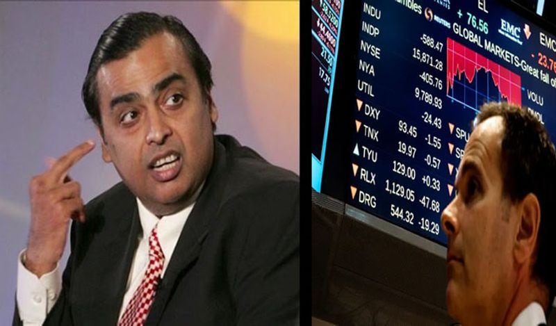 मार्केट कैप के अनुसार पिछले साल अपने दमदार प्रदर्शन के कारण रिलायंस ने टाटा को पीछे छोड़कर देश का सबसे बड़ा कारोबारी घराना बनने का तमगा हासिल किया था। लेकिन अब रिलायंस टॉप पर नहीं है। 