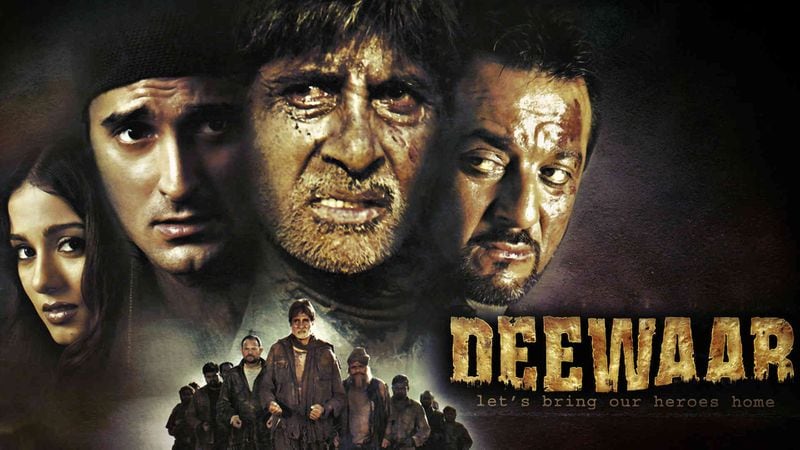 Deewaar: Let's Bring Our Heroes Home is touted as the first Hindi film that talks about the great escape of Indian POWs from Pakistani soil. Deewar is a stirring example of courage and the indomitable human spirit. It thrillingly celebrates the heroism of men who never gave up the fight. Sanjay Dutt essays the role of Khan, who aids Gaurav (Akshaye Khanna) out of the captive of Pakistan and helps him get back to his homeland. Dutt's performance in the film won him plaudits to his name, and made him shine as a performer.