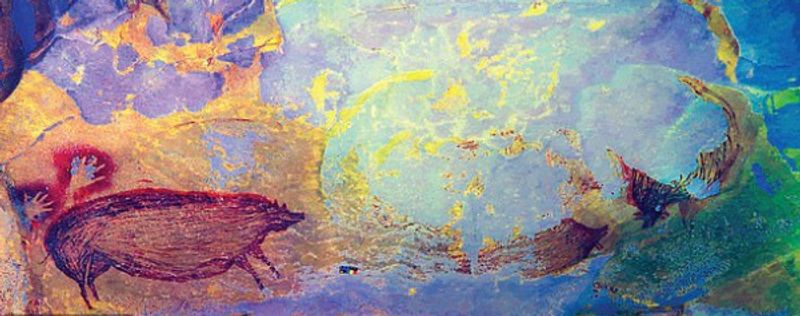 Oldest Cave Painting Found in Indonesia Was Made 45500 Years Ago