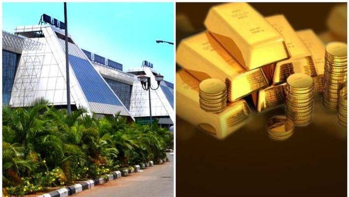 Karipur a kilo of gold was found hidden under a plane seat Karipur a kilo of gold was found hidden under a plane seat