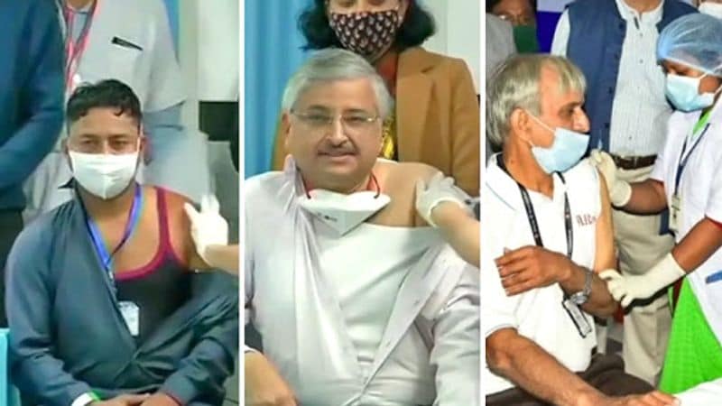 फैक्ट चेकिंग
भारत ने दो टीकों को मंजूरी दी है। भारत बायोटेक के कोवाक्सिन और ऑक्सफोर्ड-एस्ट्राज़ेनेका के कोविशिल्ड।
रिपोर्ट्स के अनुसार, भारत ने शनिवार को अपना टीकाकरण अभियान शुरू किया और कुल 2,07,229 लोगों को टीका लगाया गया, जो दुनिया में सबसे अधिक दिन एक टीकाकरण संख्या है। अखिल भारतीय टीकाकरण अभियान के दूसरे दिन, लगभग 17,072 स्वास्थ्य कर्मचारियों ने छह राज्यों (आंध्र प्रदेश, अरुणाचल प्रदेश, तमिलनाडु, कर्नाटक, केरल और मणिपुर) के लगभग 553 वैक्सीन केंद्रों पर कोरोनोवायरस वैक्सीन लगायी गयी।