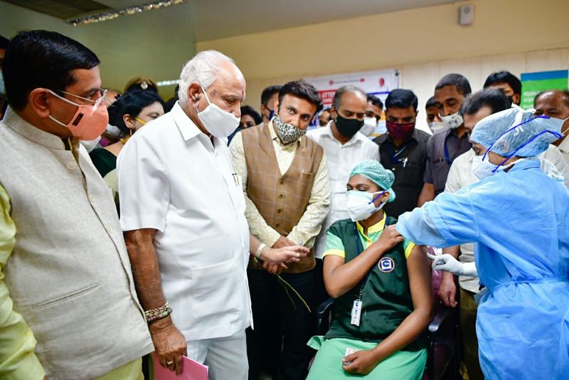 ಮೊದಲು ಸಂಶೋಧಕರಿಗೆ, ಸಂಸ್ಥೆಗಳಿಗೆ ಭಾರತೀಯರು ಆಭಾರಿಯಾಗಿದ್ದಾರೆ. ಇವರಿಗೆ ಸಲಹೆ ನೀಡಿದ ಪ್ರಧಾನಿ ನರೇಂದ್ರ ಮೋದಿಯವರಿಗೆ ಹಾಗೂ ರಾಜ್ಯದಲ್ಲಿ ಮಾರ್ಗದರ್ಶನ ನೀಡಿದ ಮುಖ್ಯಮಂತ್ರಿ ಬಿ.ಎಸ್.ಯಡಿಯೂರಪ್ಪ ಅವರಿಗೆ ಧನ್ಯವಾದಗಳು ಎಂದರು.