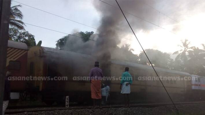 Malabar express fire action taken against officer in kasargode Malabar express fire action taken against officer in kasargode