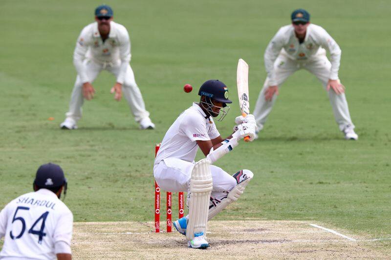 Thakur departs and India in solid position vs Australian in Brisbane