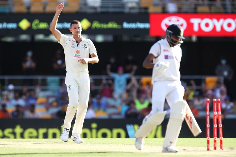 India did have its share of success, but Australia had the last laugh, as it dismissed India for 336 on Day 3 of the final Test, for the Border-Gavaskar Trophy, at The Gabba in Brisbane, on Sunday. While Washington Sundar and Shardul Thakur scored half-centuries each, pacer Josh Hazlewood claimed a five-for, as the host leads by 54 runs at stumps.