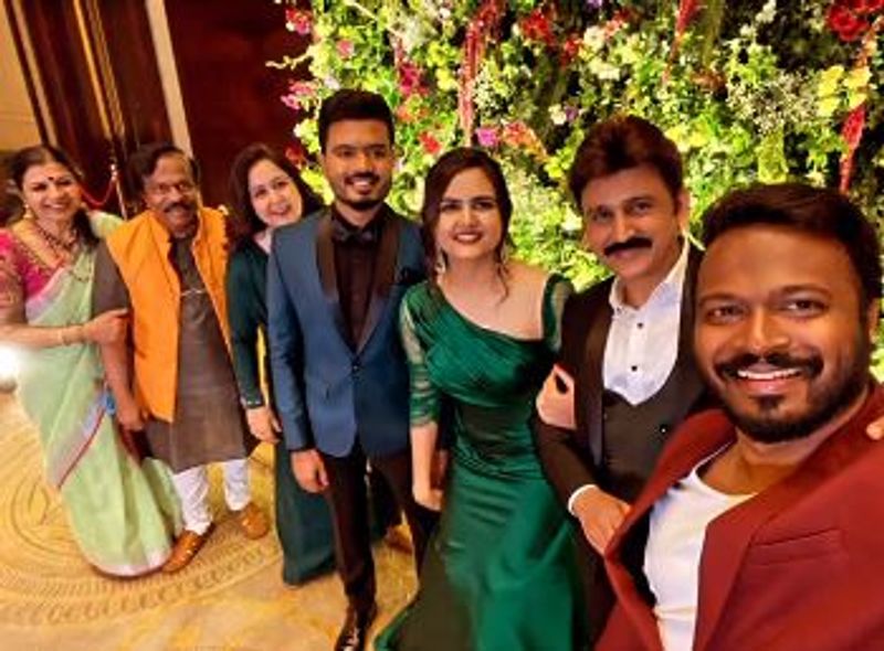 ನಿರ್ದೇಶಕ ನಾಗಾಭರಣ ಹಾಗೂ ಪನ್ನಗಾಭರಣ ಕುಟುಂಬವೂ ಶುಭ ಸಮಾರಂಭದಲ್ಲಿ ಭಾಗಿಯಾಗಿತ್ತು.