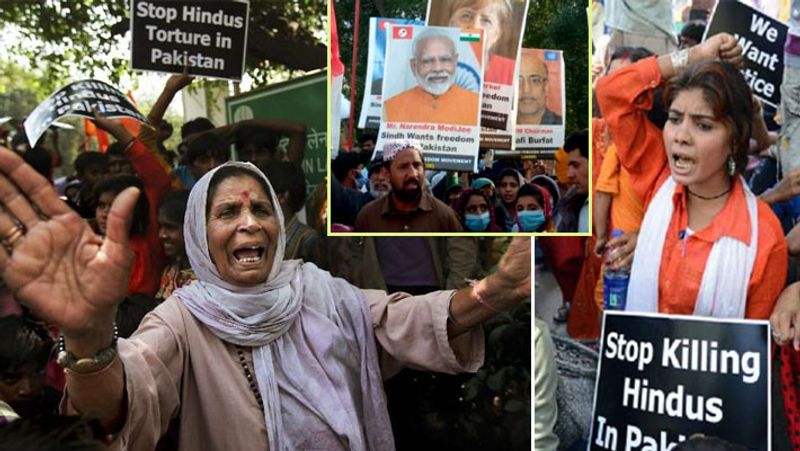 पाकिस्तान का सिंधु राज्य प्राचीन सिंधु घाटी सभ्यता और वैदिक धर्म का स्थल है। 1947 में बंटवारे के बाद इस प्रांत को पाकिस्तान को सौंप दिया गया था। बता दें कि सिंध को पाकिस्तान से अलग करने की मांग 1967 से उठाई जाती रही है। तब जीएम सैयद और पीर अली मोहम्मद राशिद के नेतृत्व में सिंधुदेश आंदोलन शुरू हुआ था। 1921 में भारतीय पुरातत्व विद राखालदास ने सिंध के लरकाना में सिंधु घाटी सभ्यता का पता लगाया था। बता दें कि सिंध पाकिस्तान की सबसे धनी प्रांत है। देश का 70 प्रतिशत राजस्व सिंध से ही मिलता है।
(ये तस्वीरें अल्पसंख्यकों के इस्लामिक कट्टरपंथियों के खिलाफ फूटते गुस्से की हैं)