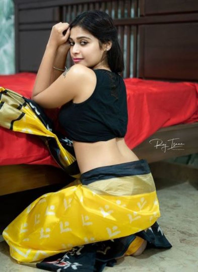 dharsha gupta leave the senthoorapoove serial