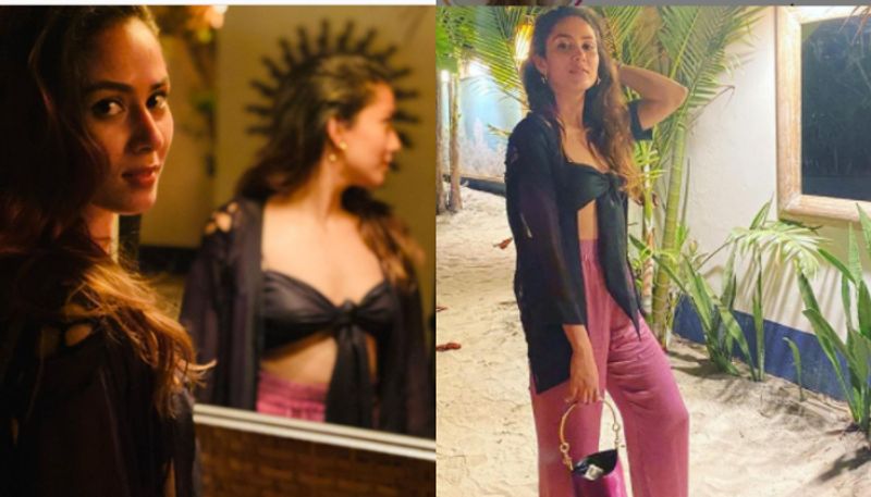 বিনোদন জগতে না থেকে কীভাবে শিরোনামে থাকতে হয় তা মীরা অনেকটাই জানেন।সম্প্রতি কয়েকদিন আগে কালো রঙের হটকা ব্রা-লেটে শরীরী উষ্ণতায় নেটিজেনদের মুগ্ধ করেছেন শাহিদ ঘরণী। সমুদ্র সৈকতের বালিয়াড়িতে মীরার ফ্যাশনে বুঁদ সাইবারবাসী।