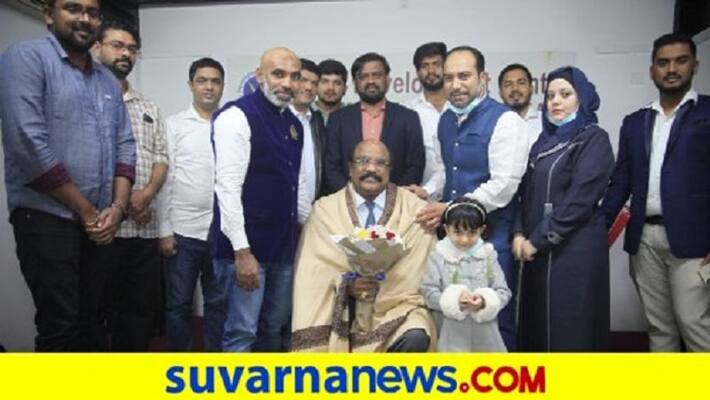 felicitation program for Indian Cultural Centre Prersident PN Babu Rajan Qatar mah felicitation program for Indian Cultural Centre Prersident PN Babu Rajan Qatar mah