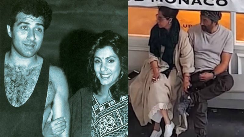 कुछ साल पहले डिंपल और सनी की एक फोटो सोशल मीडिया पर खूब वायरल हुई थी जिसमें दोनों लंदन में एक दूसरे का हाथ थामे बैठे नजर आए थे।
