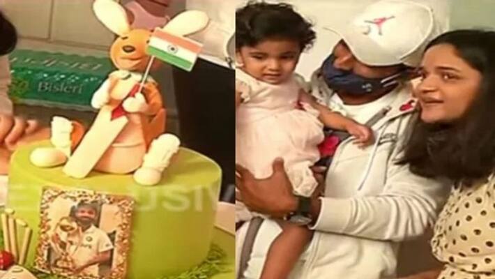 Ajinkya Rahane denies to cut a cake with Kangaroo on top Ajinkya Rahane denies to cut a cake with Kangaroo on top