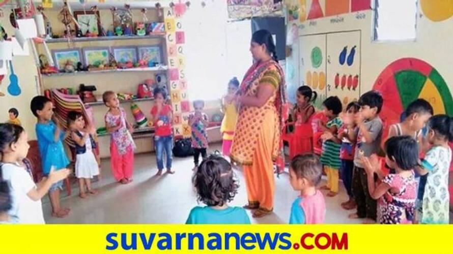 Anganwadi Centers Need Own Building in Bagalkot grg Anganwadi Centers Need Own Building in Bagalkot grg