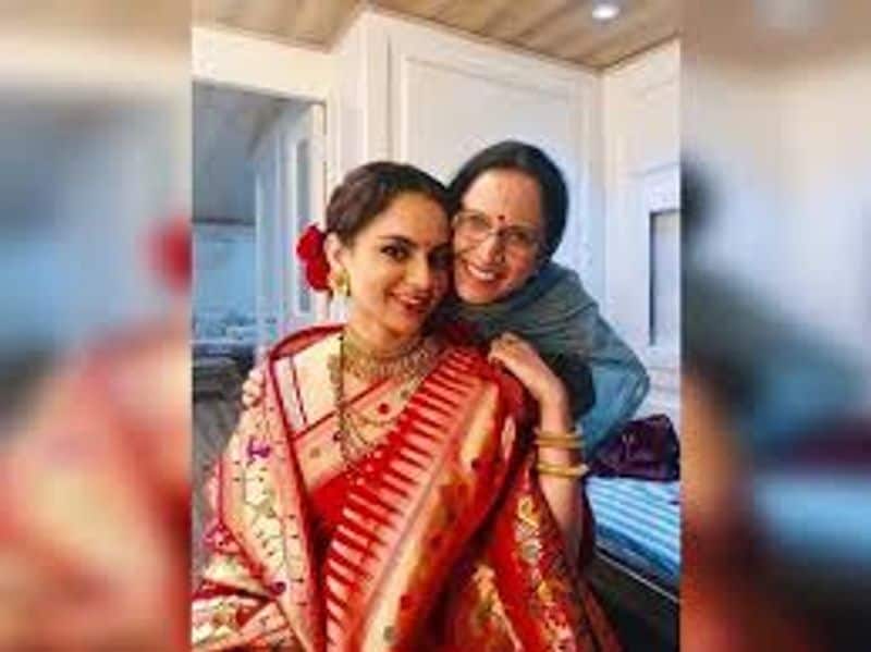 This time, she took to her Twitter account to share a picture of her mother frying parathas outside the kitchen as it is too cold inside.
