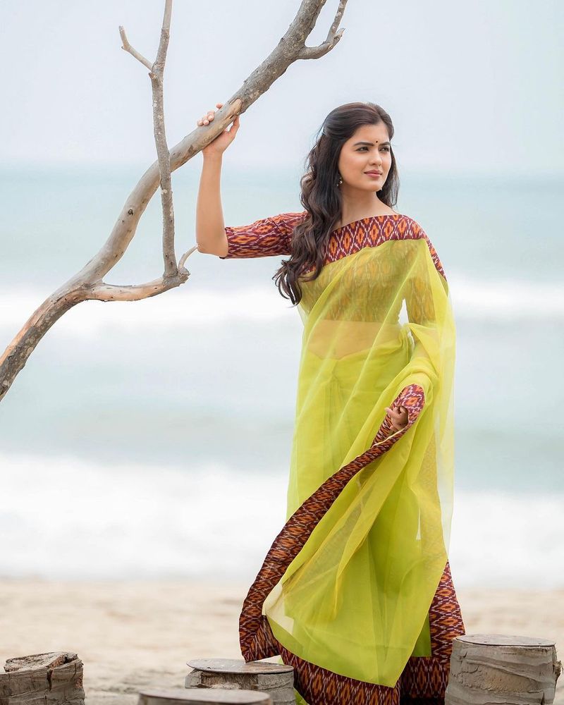 ఇటీవల కాలంలో వైరల్ అయిన అమృతా అయ్యర్ గ్లామరస్ ఫోటోస్.