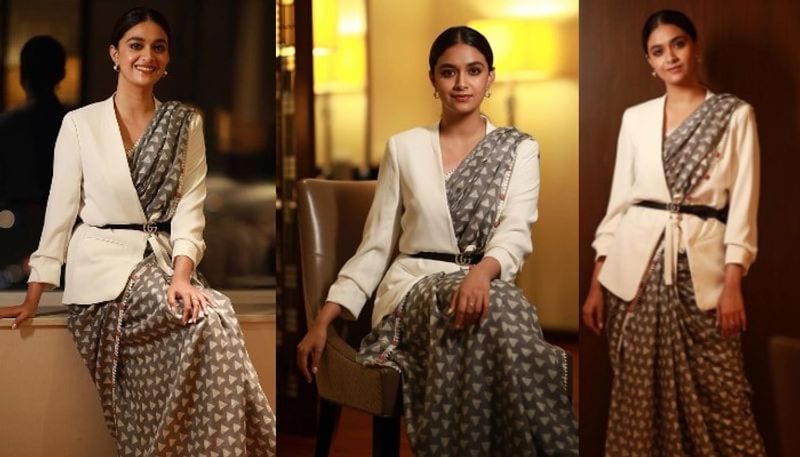 ఈ నేపథ్యంలో కీర్తిసురేష్ దుబాయ్ చెక్కేసింది. ఈ సందర్భంగా ఫ్లైట్లో దిగిన ఫోటోలను షేర్ చేసుకుంది కీర్తి.