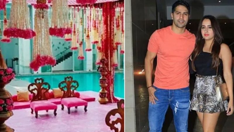 प्राइवेसी मेंटेन रखने के लिए वरुण और नताशा ने कथित तौर पर मेहमानों को उनकी अनुमति के बिना शादी की फोटोज लीक नहीं करने के लिए कहा है। नियमों का उल्लंघन न हो इसके लिए वेन्यू पर अंदर फोन लाना मना है। सभी के फोन पर स्टिकर चिपकाए गए हैं। 