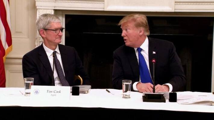 Apple CEO Tim Cook once gave President Trump a 5999 Doller Mac Pro Apple CEO Tim Cook once gave President Trump a 5999 Doller Mac Pro